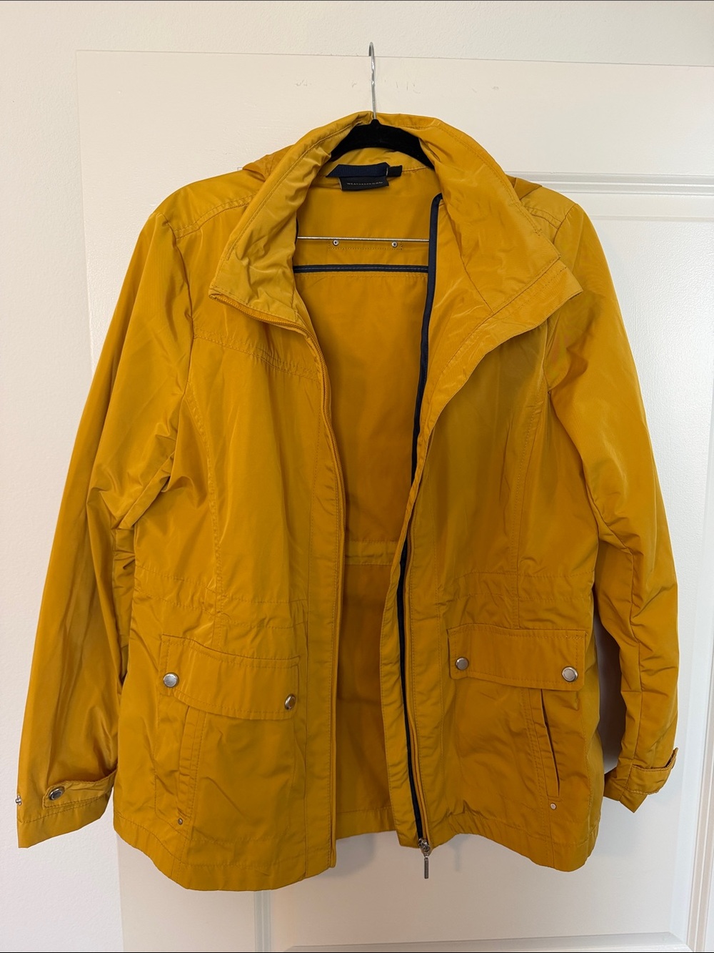 Mustard Yellow Rain Jacket
